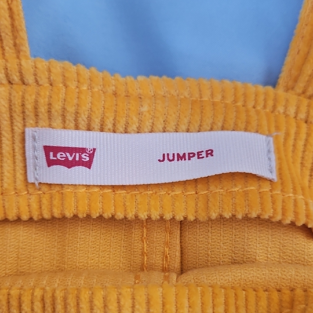 Levi's Yellow Kids Overalls - Picture 2 of 8